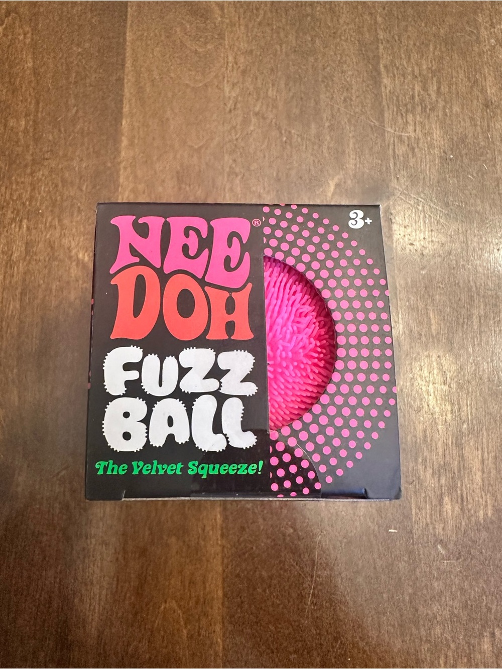 🔥🩷THE NeeDoh Fuzz Ball - Pink Velvet Squeeze 🩷Brand new, sealed 🔥 Great NeeDoh!